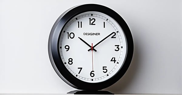 Horloge design : tendances modernes et décoratives à découvrir
